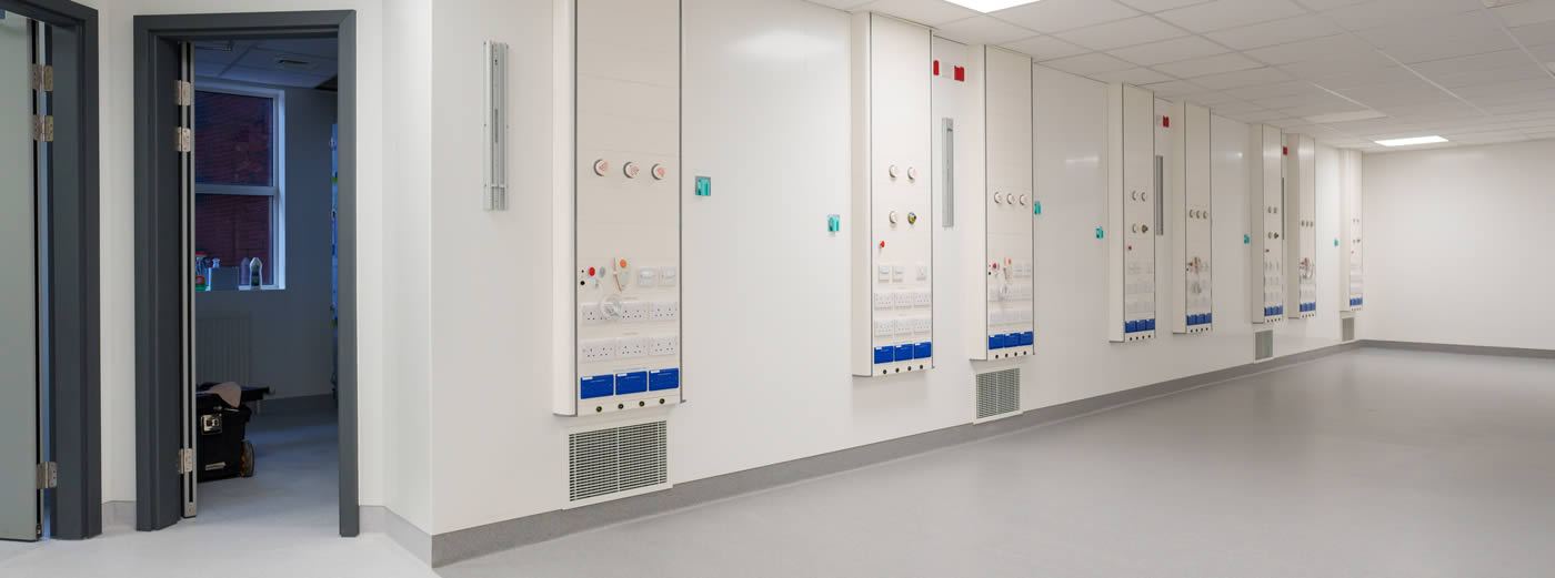 Porter Electrical are proud to have completed the full electrical refurbishment of the Recovery Unit of the Chesterman Wing Cardiothoracic Operating Theatres at Northern General Hospital�